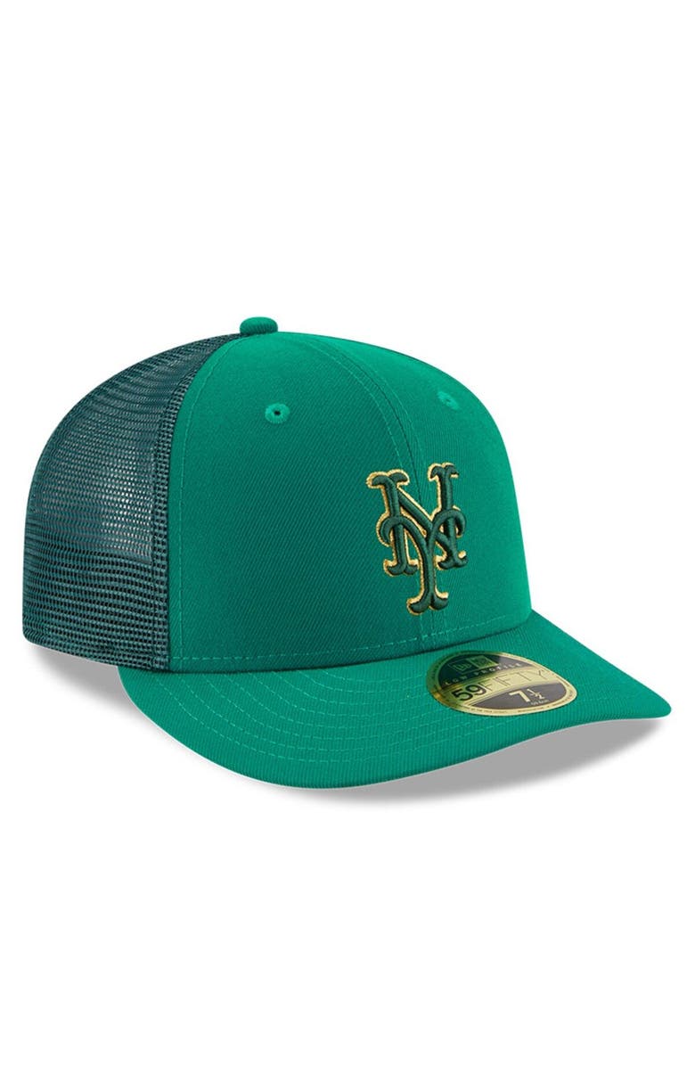 New Era Men's New Era  Kelly Green New York Mets 2023 St. Patrick's Day Low Profile 59FIFTY Fitted Hat, Alternate, color, 