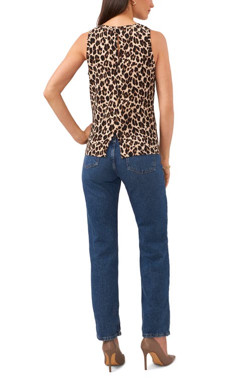 VINCE CAMUTO VINCE CAMUTO LEOPARD PRINT TANK 
