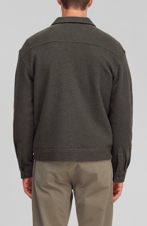 Reed Boiled Wool Shirt Jacket