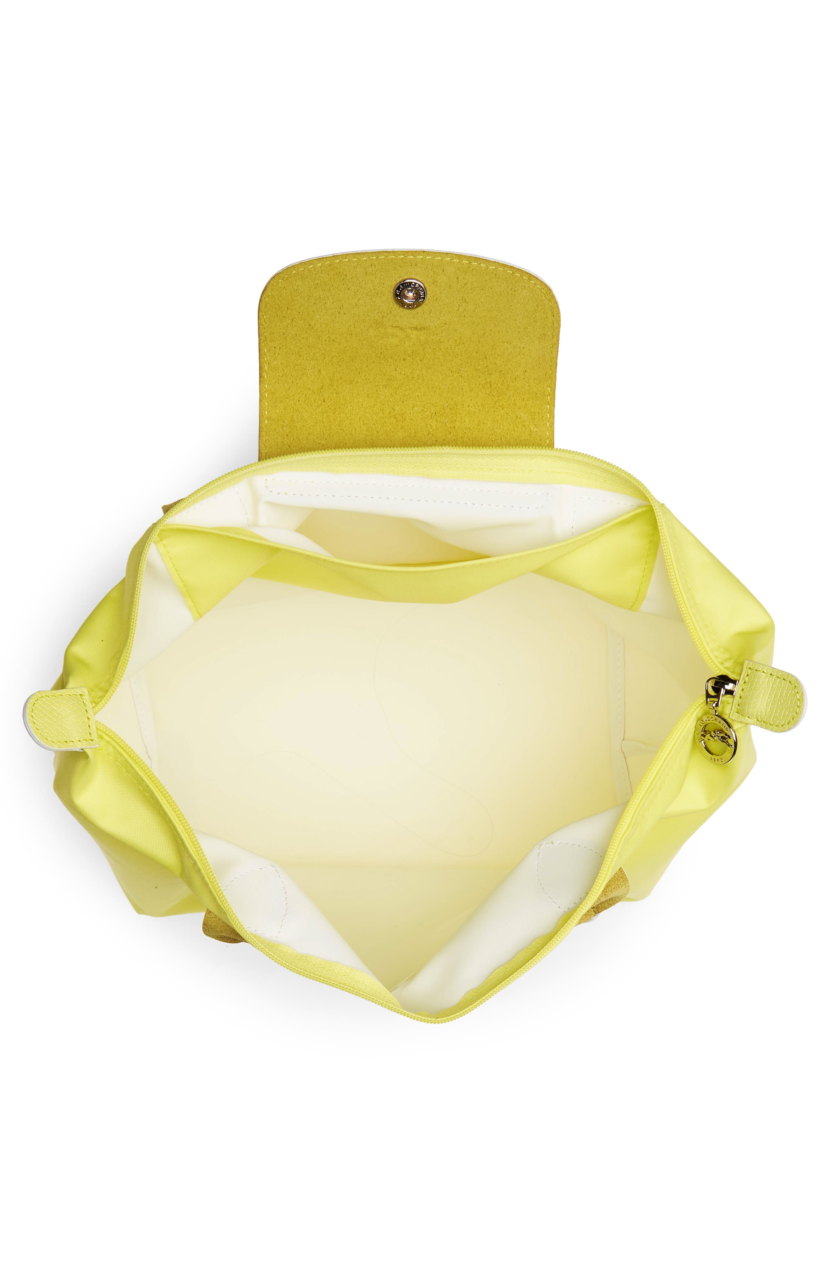 Longchamp Medium Le Pliage Club Shoulder Tote, Alternate, color, Yellow