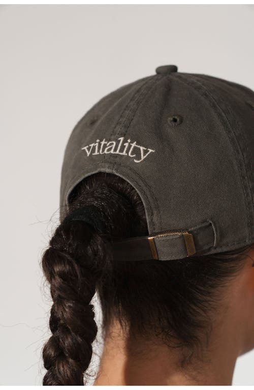 Vitality Baseball Hat In Green