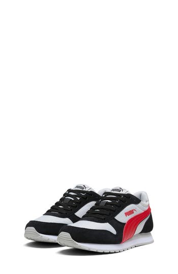 Puma Kids' St Miler Sneaker In Black