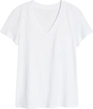 Caslon® Cotton 
Modal V-Neck T-Shirt