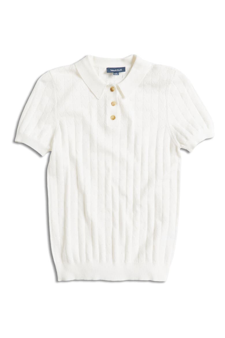Polo Sweater, Alternate, color, IVORY SOLID