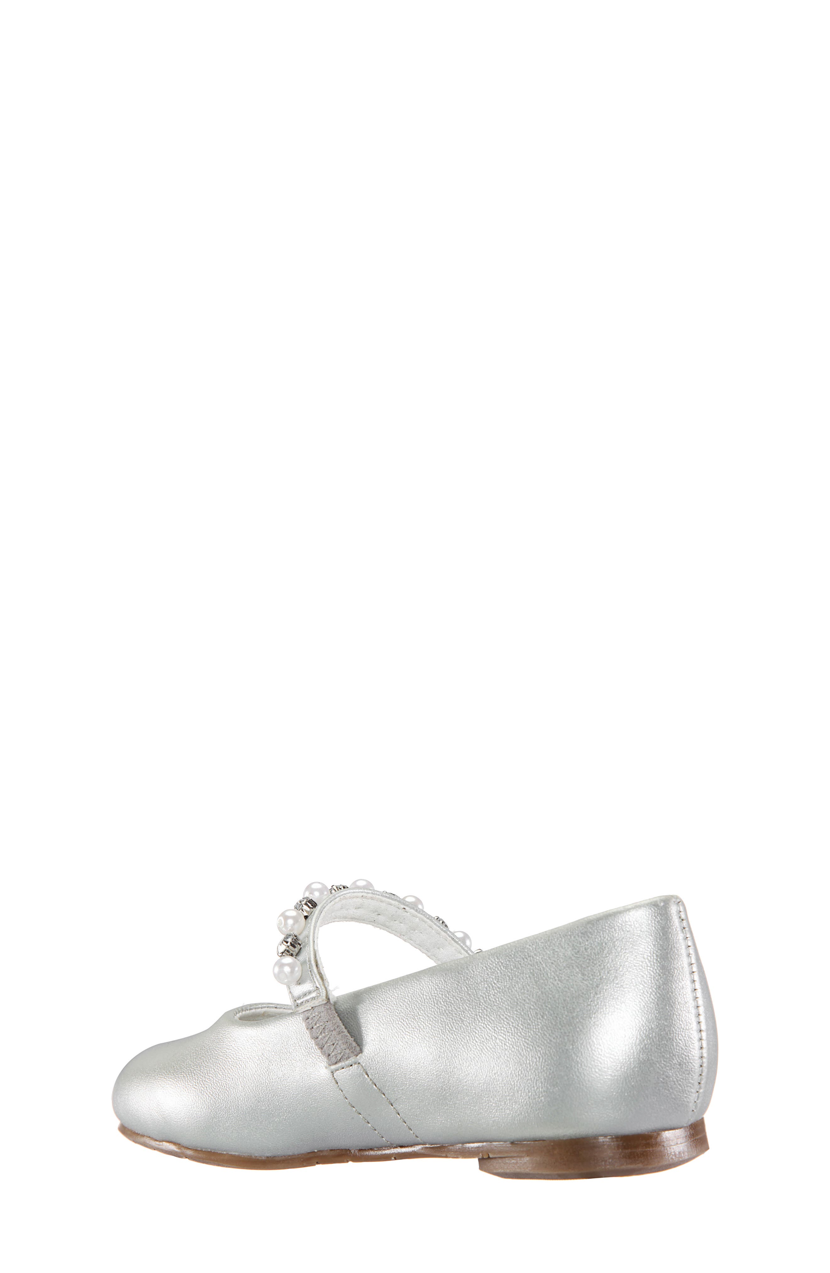 'Nataly-T' Flat, Alternate, color, SILVER