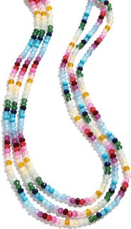 BaubleBar Isla Layered Beaded Necklace