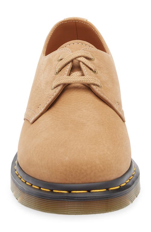 Dr. Martens 1461 Nubuck Leather Derby In Brown