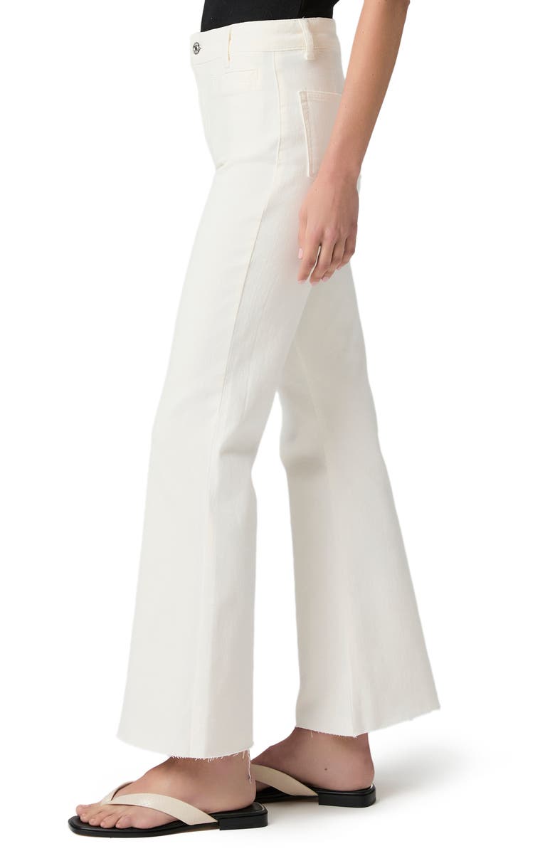 PAIGE Marlow Skimmer Wide Leg Jeans, Alternate, color, Tonal Ecru