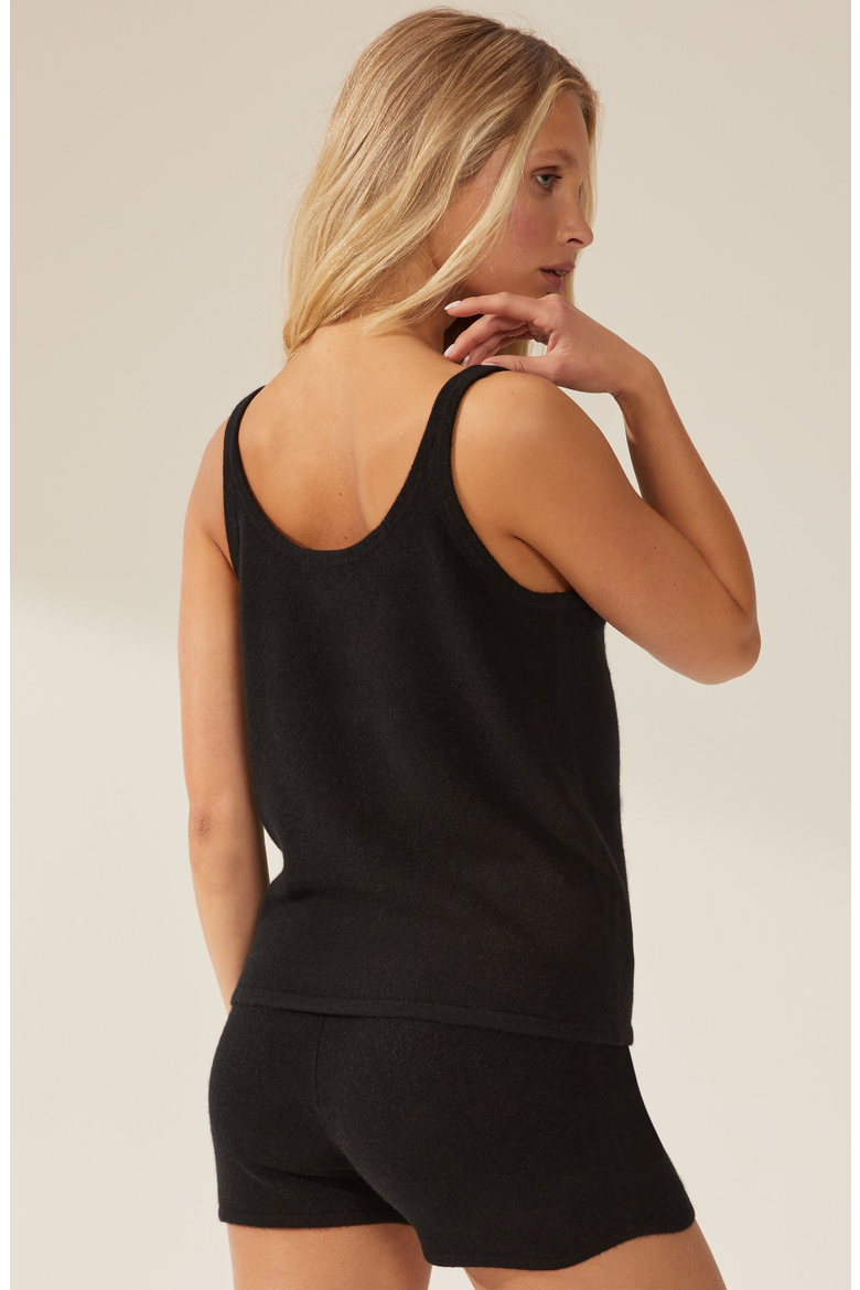 Cashmere Lounge Set, Alternate, color, Black