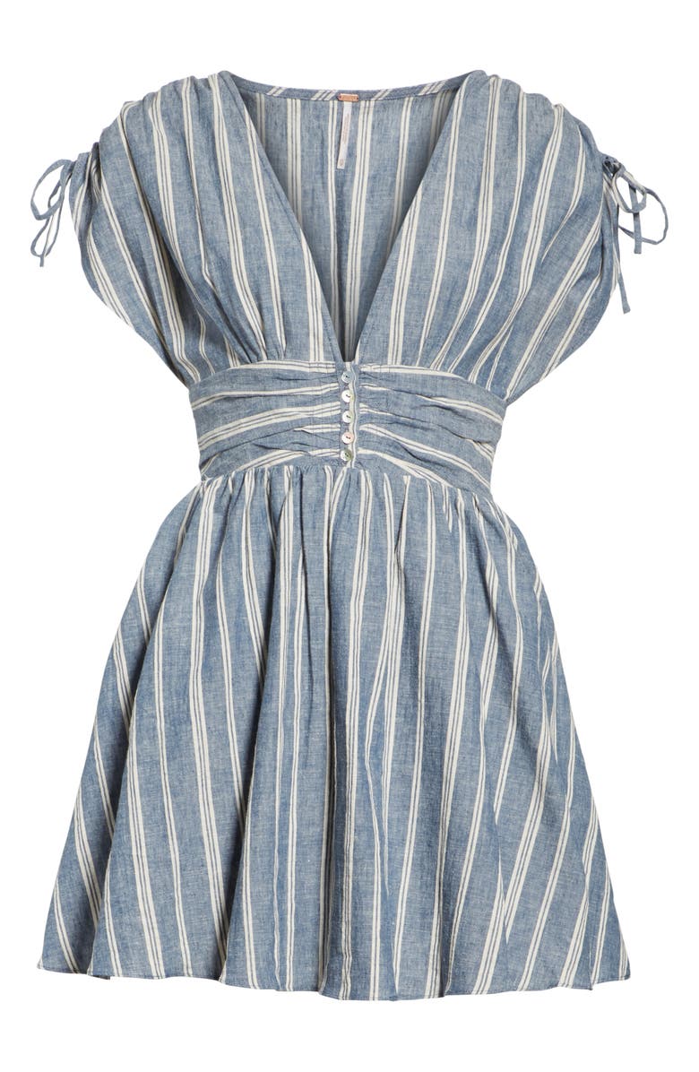 Free People Roll the Dice Stripe Dress, Alternate, color,