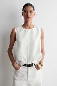COS Sleeveless Denim Top