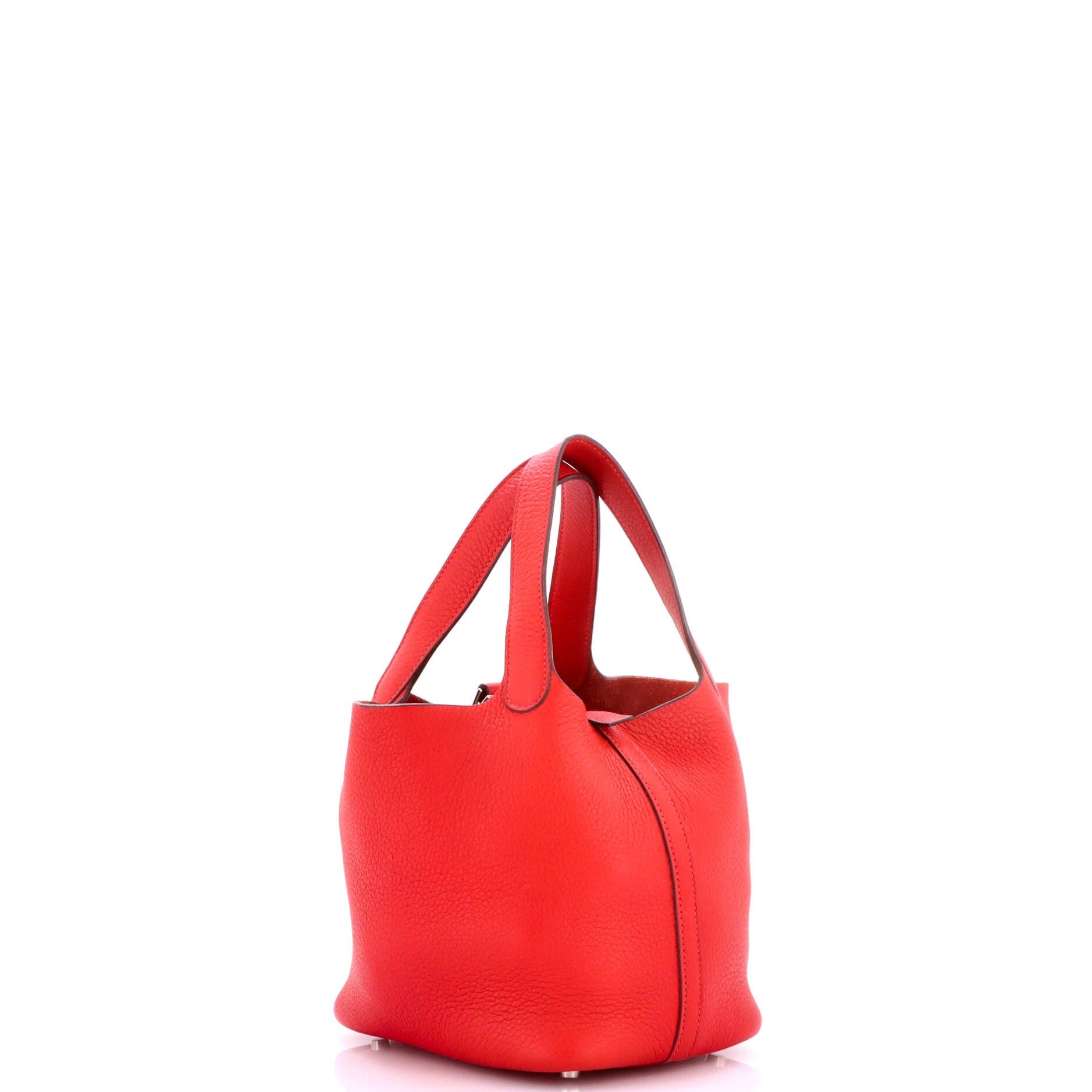 Picotin Bag Clemence PM, Alternate, color, Red