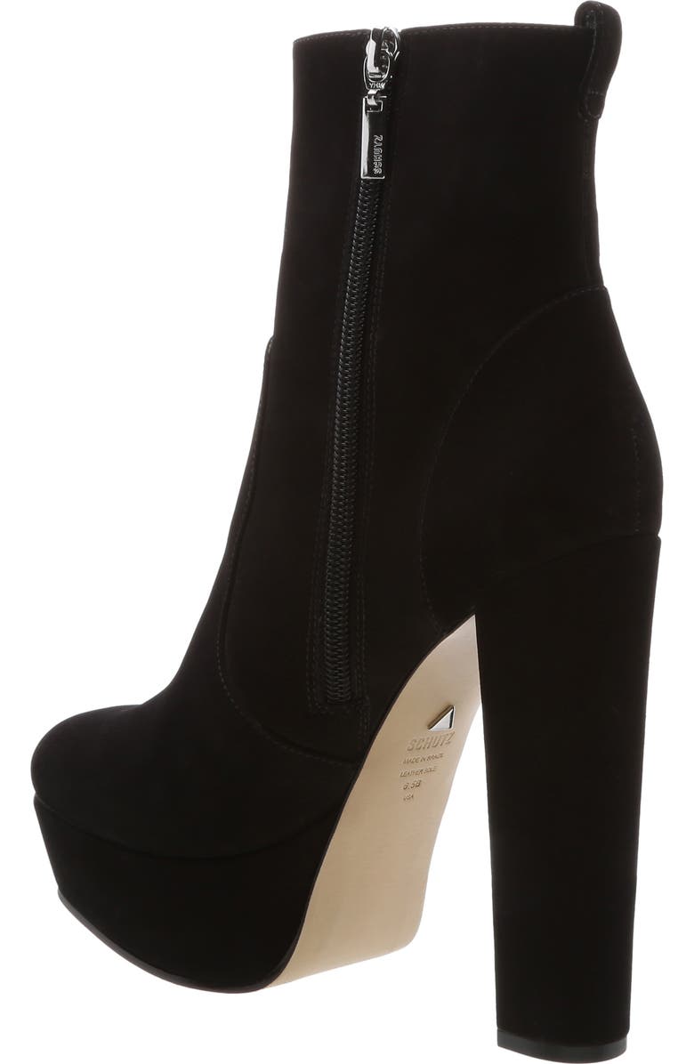 Schutz July Platform Bootie, Alternate, color,