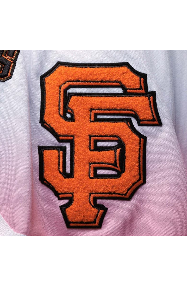 PRO STANDARD Men's Pro Standard Blue/Pink San Francisco Giants Team Logo Pro Ombre Shorts, Alternate, color, Blue