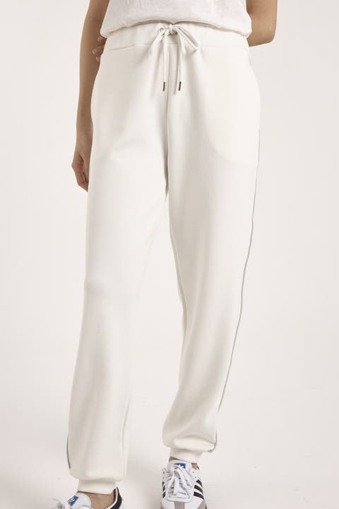 Piping Detail Jersey Cuffed Jogger