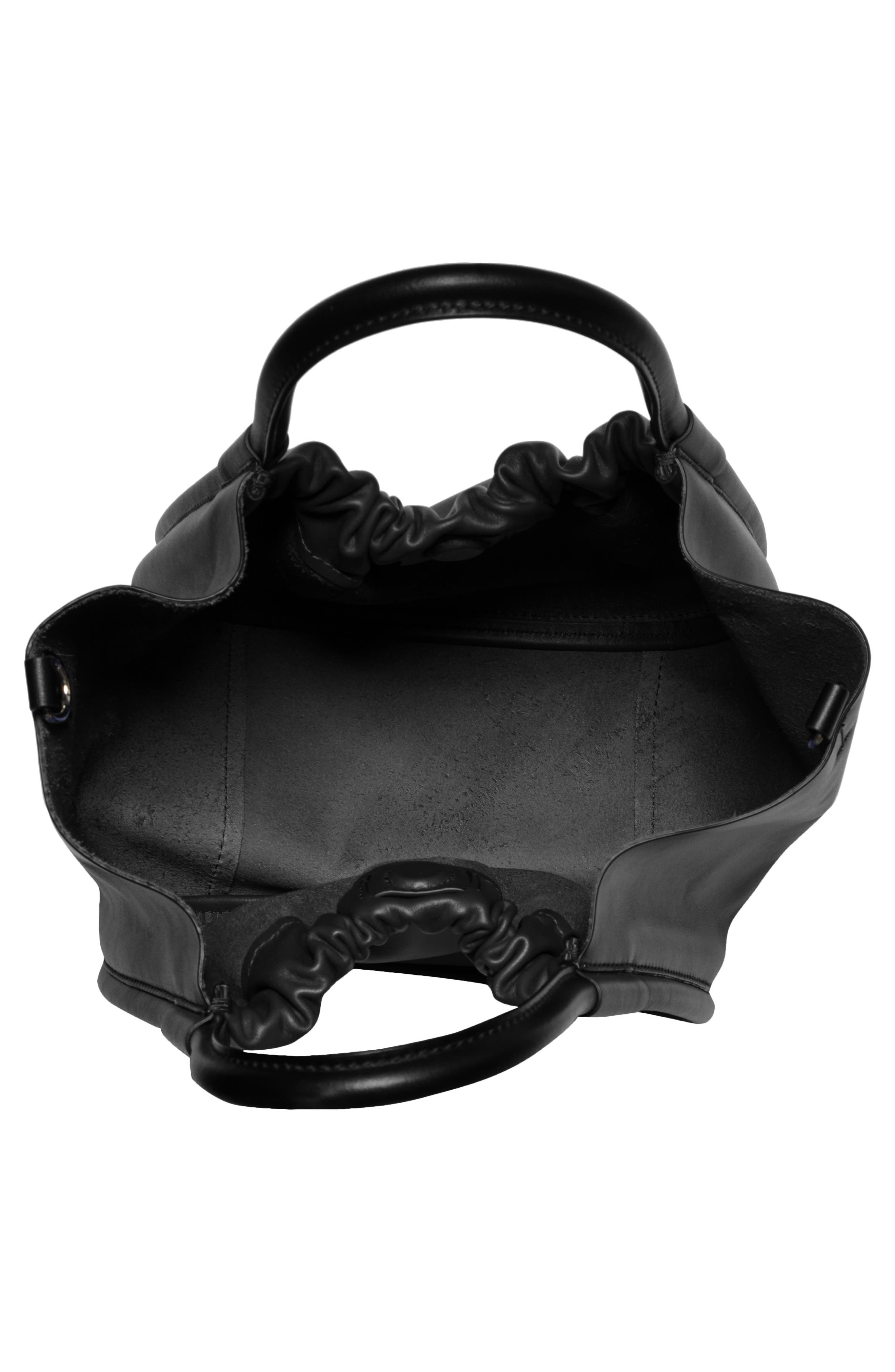 Proenza Schouler Small Ruched Leather Crossbody Tote, Alternate, color, 