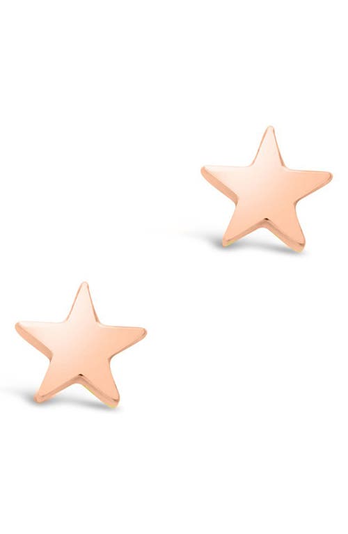 Sterling Forever Star Stud Earrings