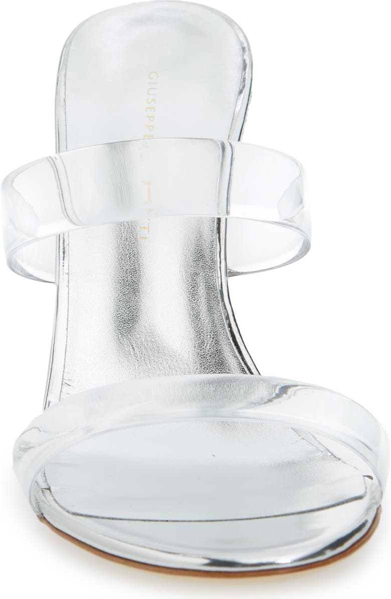 Giuseppe Zanotti Jelly Crystal Block Heel Sandal, Alternate, color,