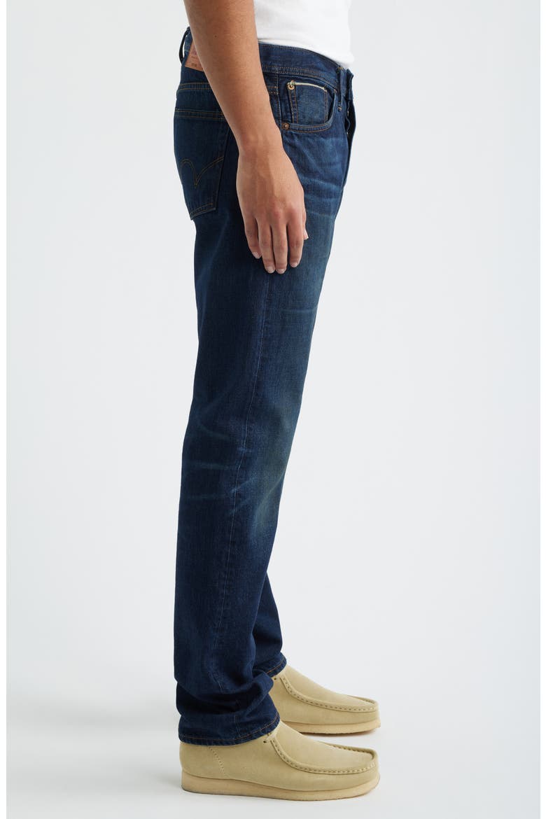 Regular Straight Leg Jeans, Alternate, color, DARK 90