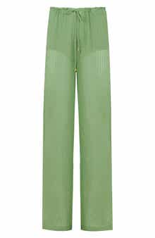 ViX Paula Hermanny Bianca Cover-Up Pants