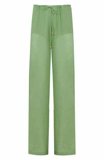 ViX Paula Hermanny Bianca Cover-Up Pants