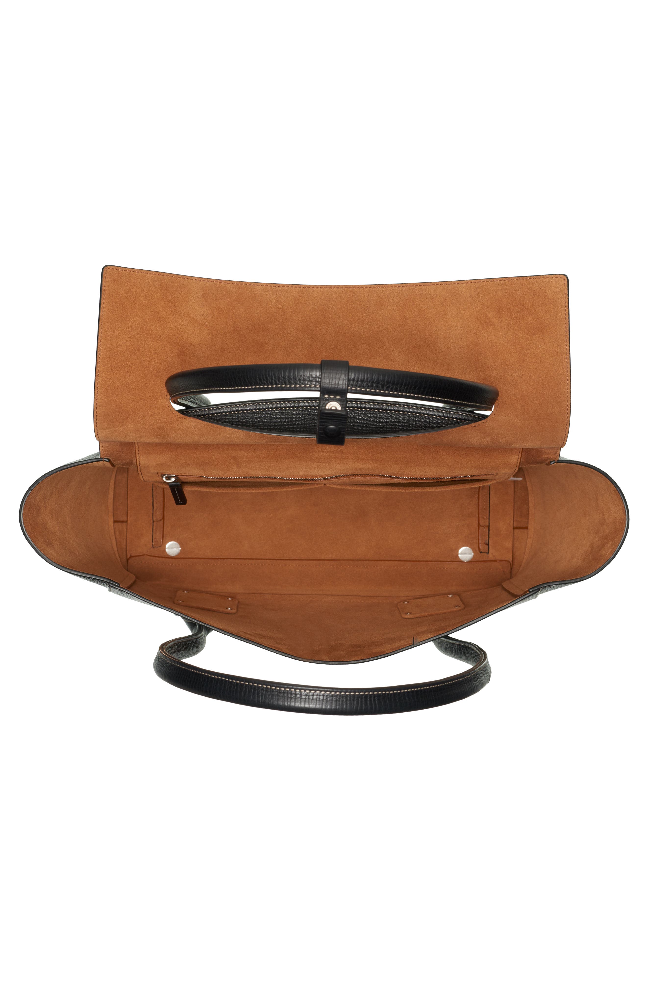 Bottega Veneta Arco 48 Medium Leather Top Handle Bag, Alternate, color, 