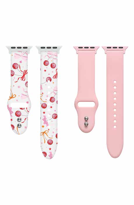 Posh Tech 2-Pack Silicone Apple Watch® Watchbands