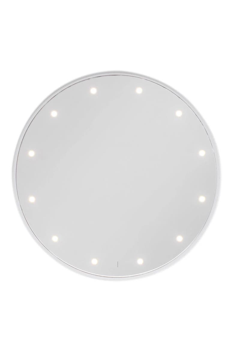 RIKI Super Fine 7X Portable LED Mirror, Alternate, color, WHITE