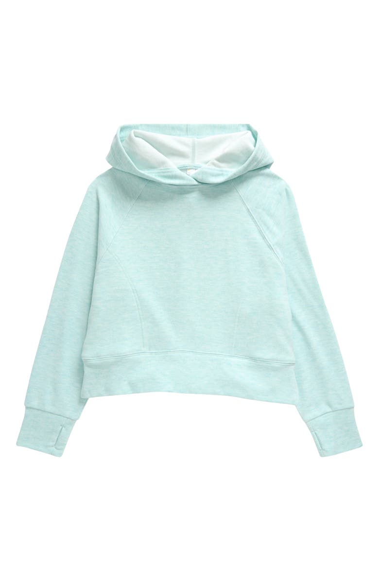 Zella Girl Kids' Weekend Cozy Hoodie, Main, color,