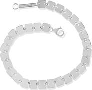 LANA 14K Gold Laser Square Chain Bracelet