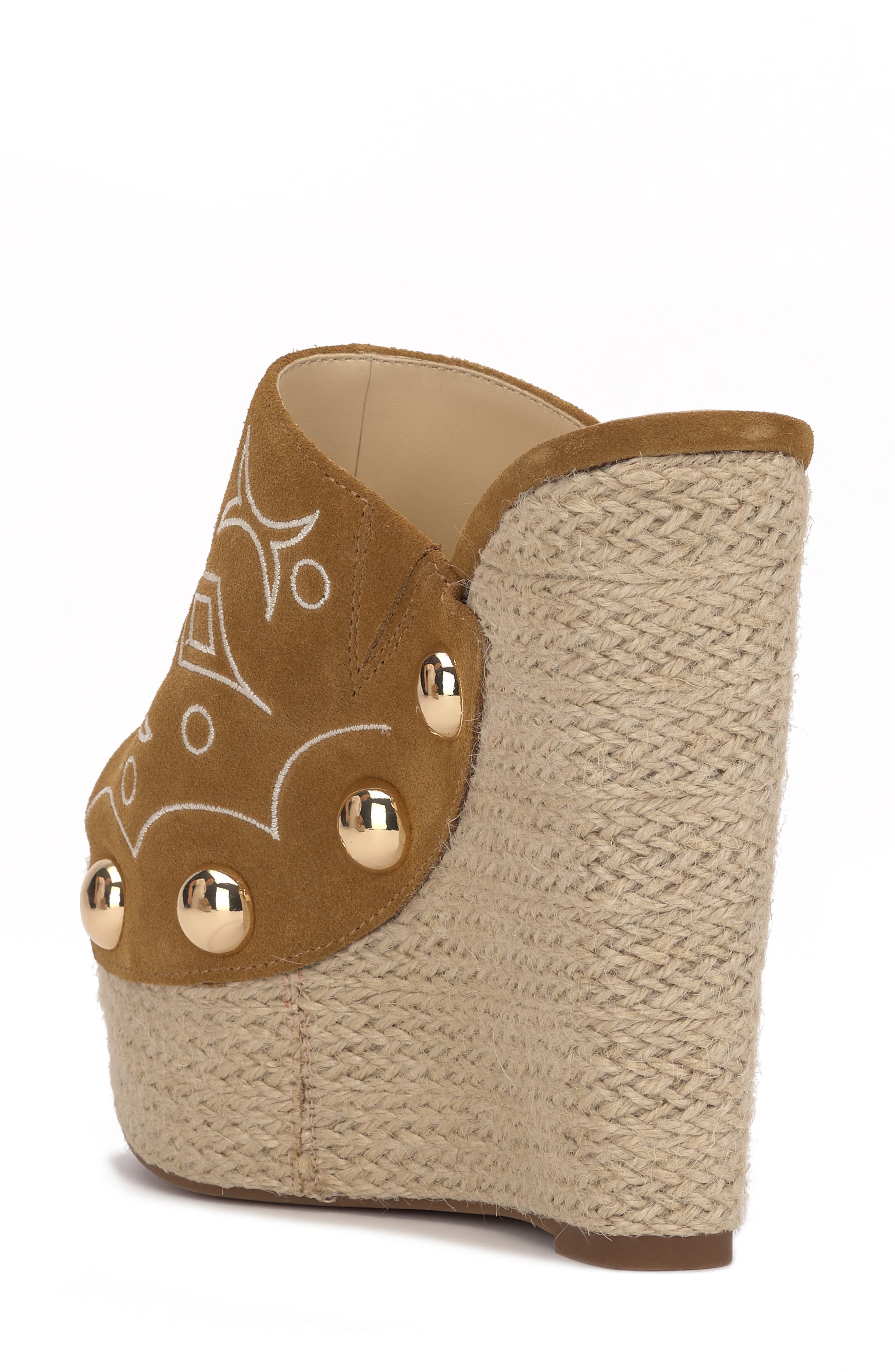Jessica Simpson Vadim Platform Wedge Sandal, Alternate, color, Saddle Ranch