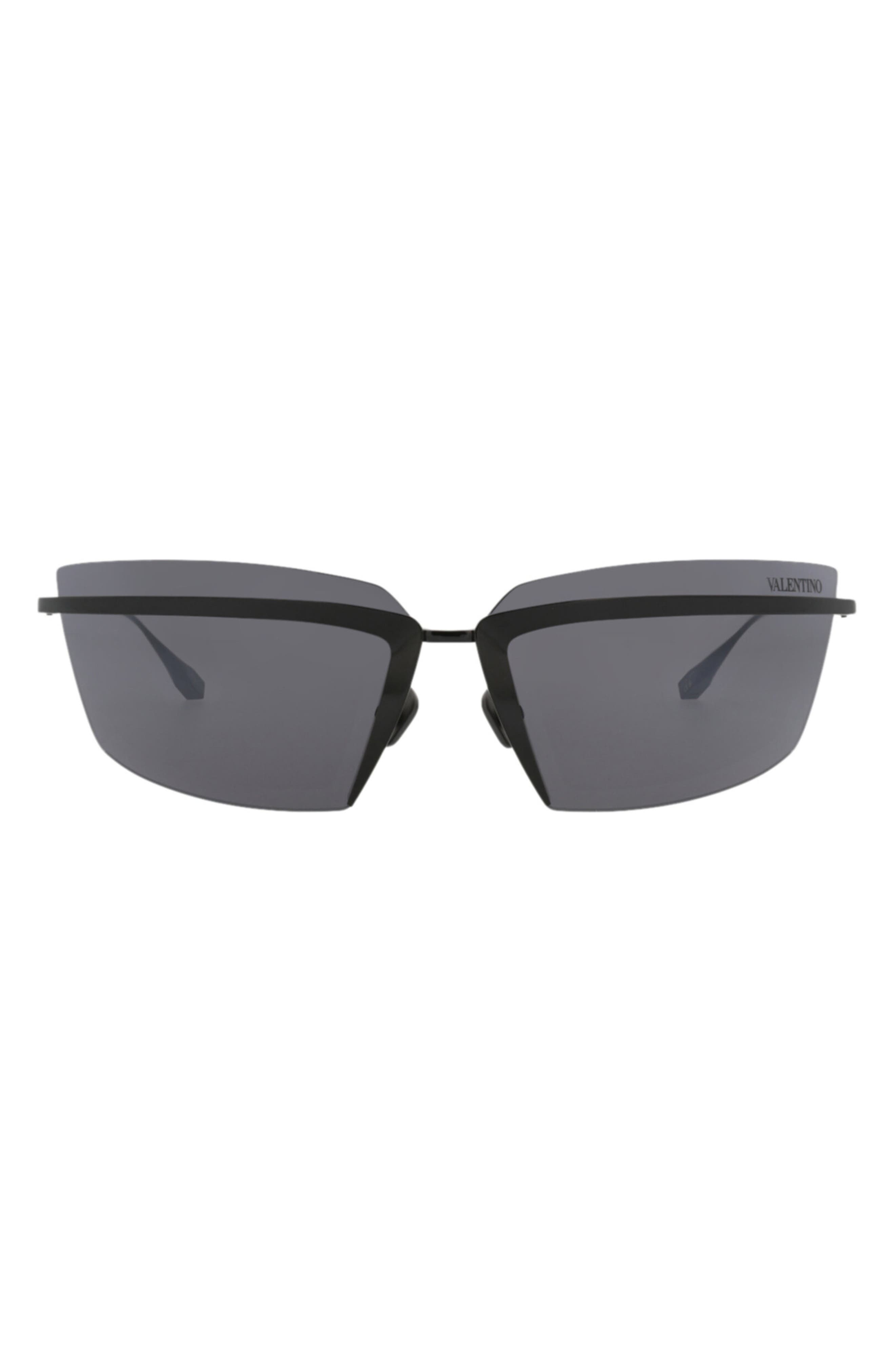 Valentino Special Edition 67mm Shield Sunglasses
