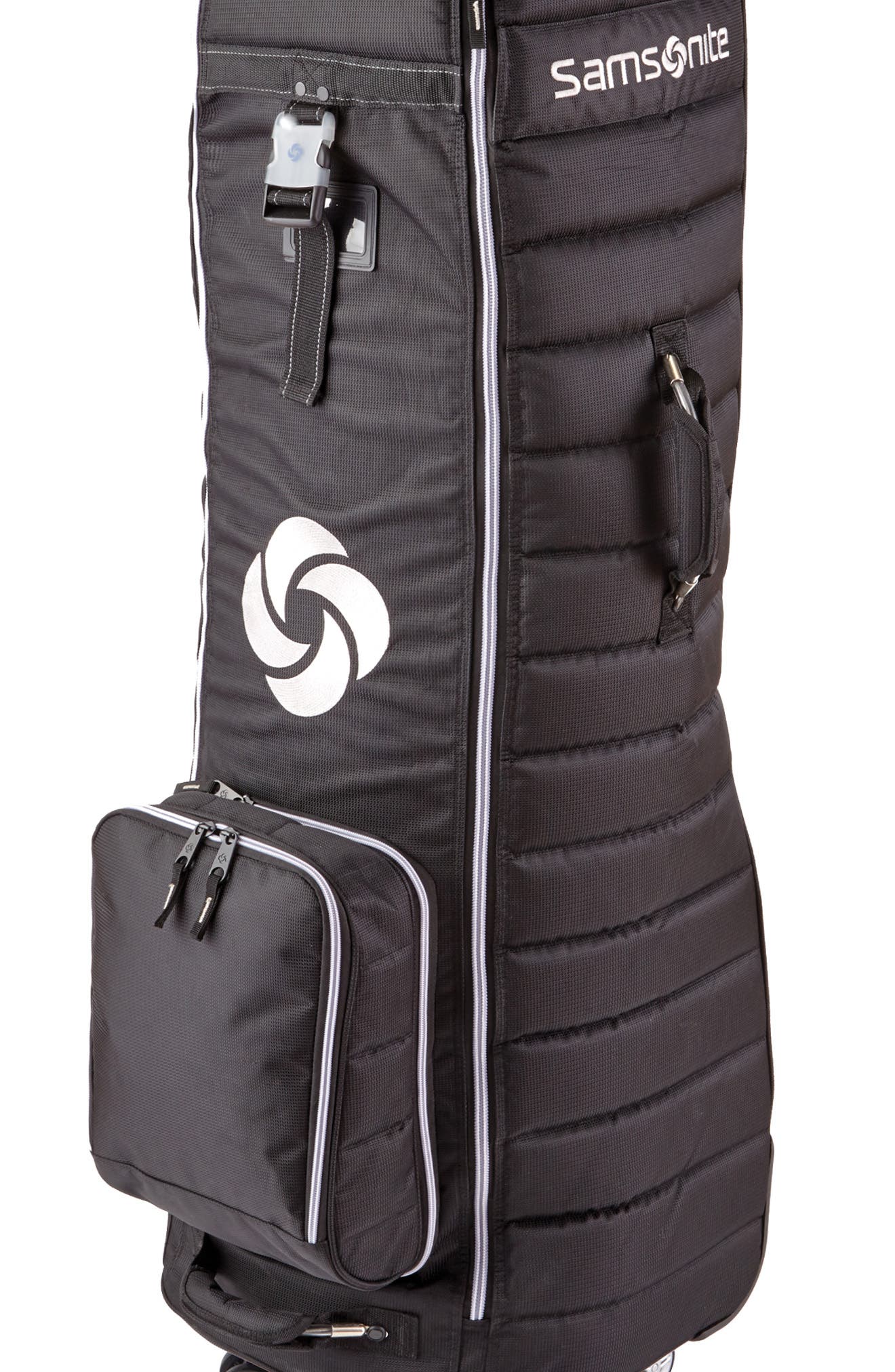 Samsonite Quilted Spinner Deluxe Travel Golf Bag, Alternate, color, 