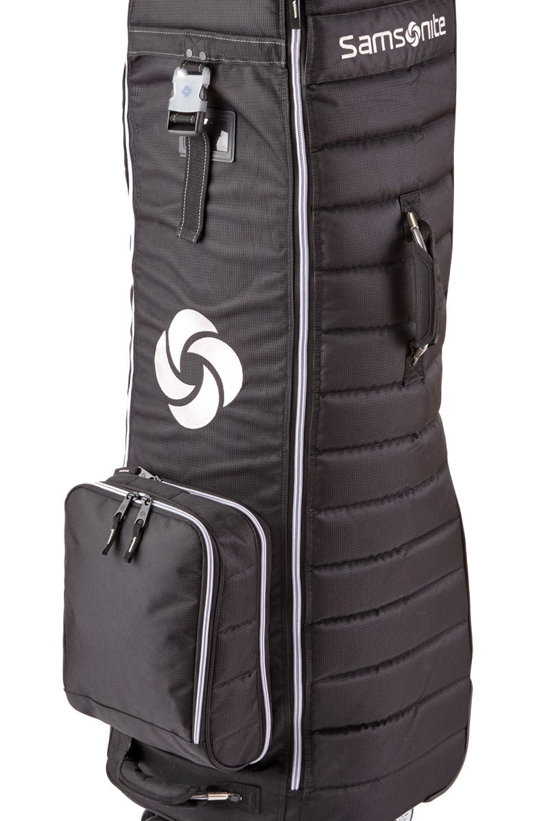 Samsonite Quilted Spinner Deluxe Travel Golf Bag, Alternate, color,