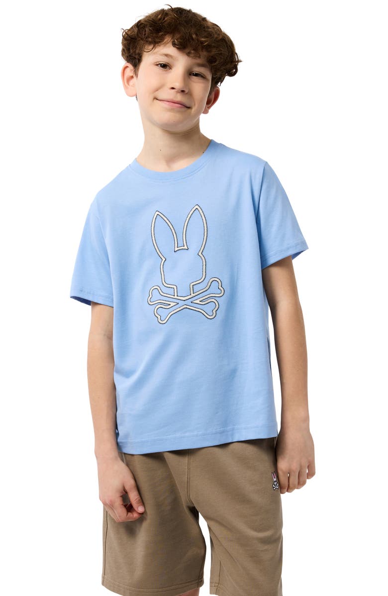 Psycho Bunny Kids' Floyd Graphic T-Shirt, Alternate, color, 