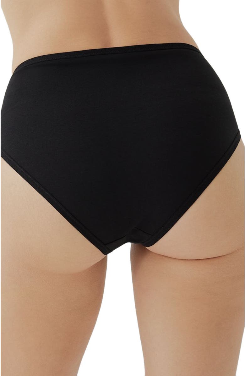 Pact Organic Cotton Everyday High Cut Brief 6-Pack, Alternate, color, 