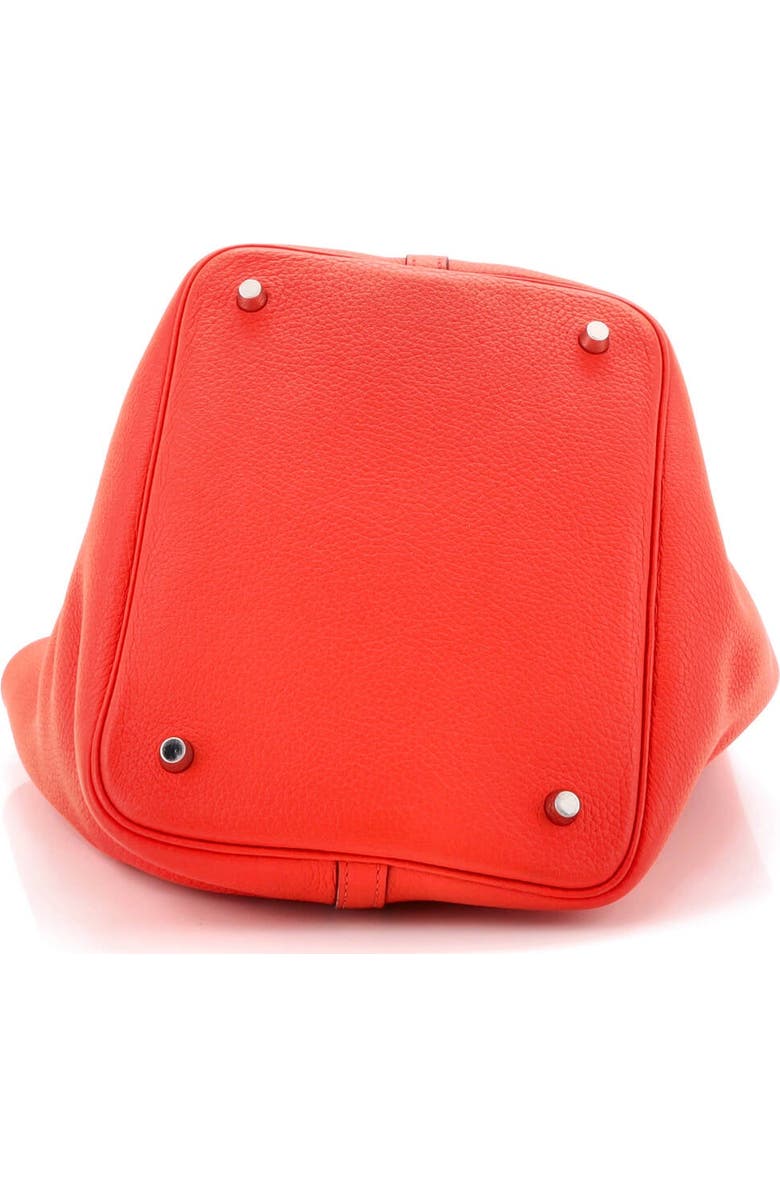 Pre-Owned Hermes Eclat Picotin Lock Bag Clemence MM, Alternate, color, Orange Poppy