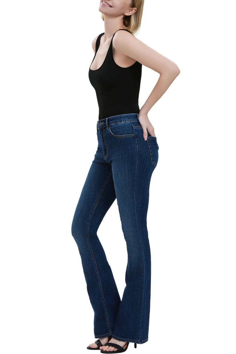 U-Neck Sleeveless Bodysuit, Alternate, color, Black