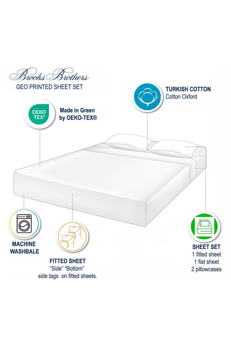 4-Piece Sheet Set, Alternate, color, BLUE