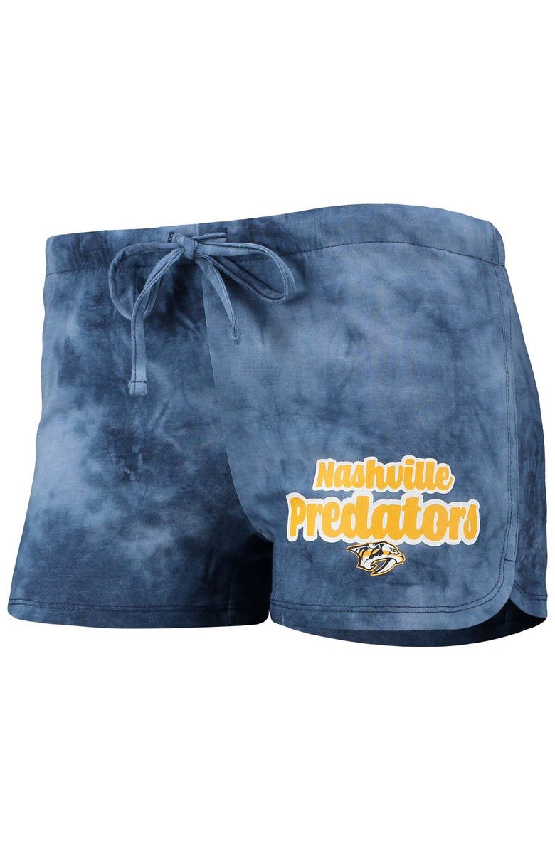 CONCEPTS SPORT Women's Concepts Sport Navy Nashville Predators Billboard Racerback Tank Top & Shorts Set, Alternate, color, 