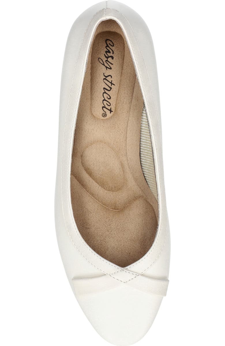 EASY STREET <p>Kata Pump (Women)</p>, Alternate, color, White-Pearlized