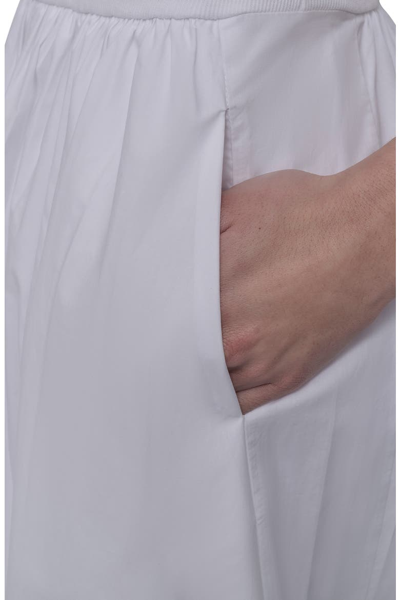Mixed Media Maxi Dress, Alternate, color, WHITE
