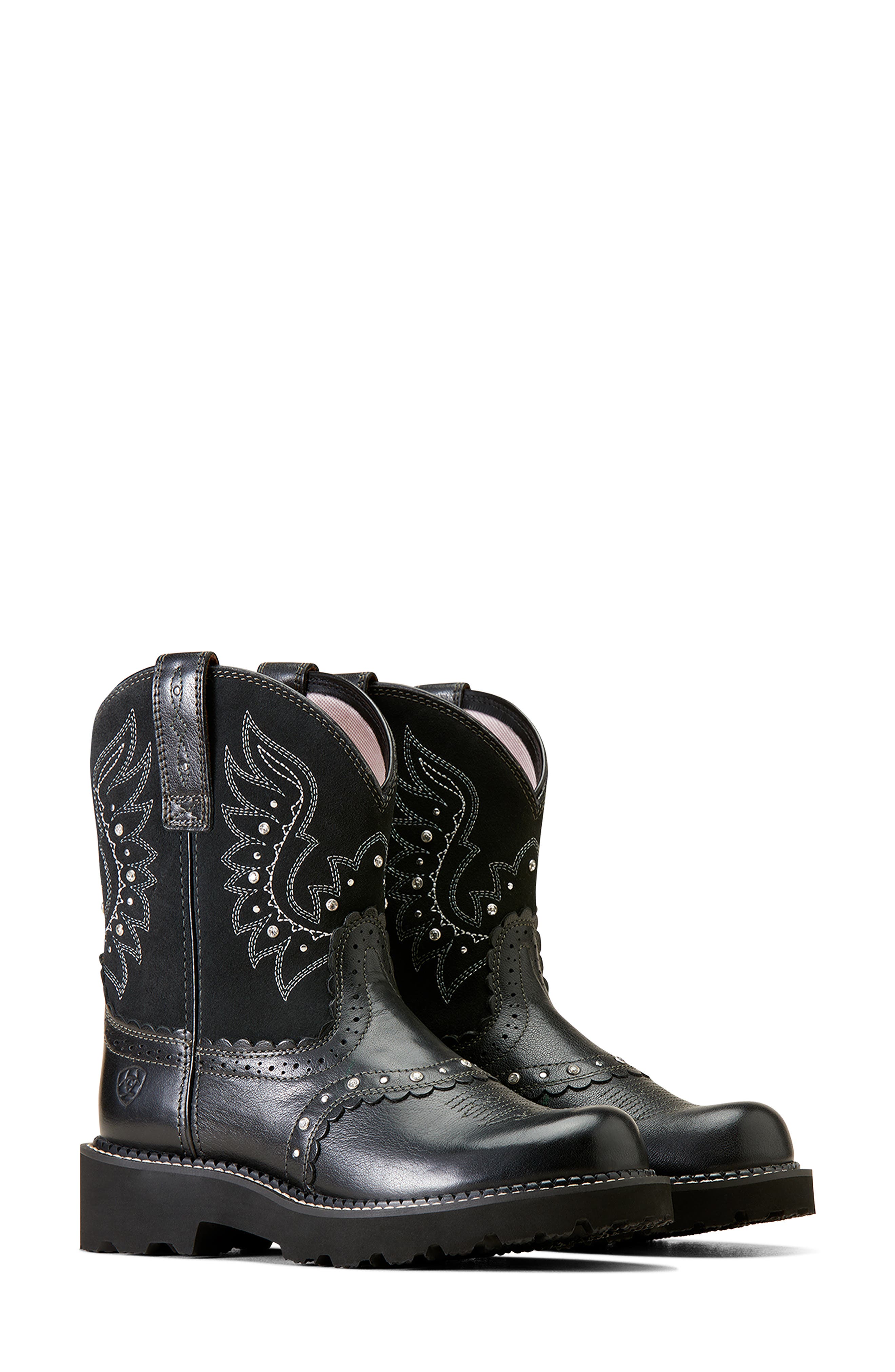 Ariat Gem Baby Madison Ave Western Boot, Alternate, color, Black