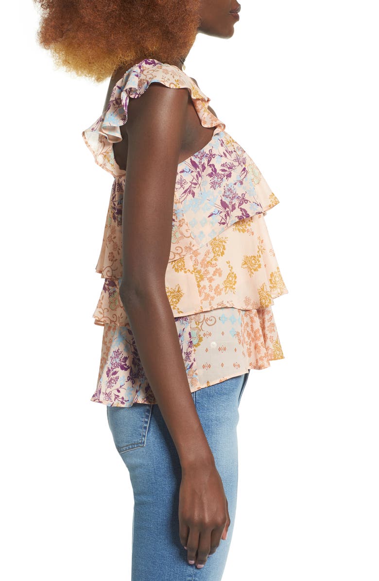 WAYF Sadie Tiered Tank, Alternate, color, 