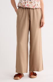 WEST K Drawstring Wide Leg Pants