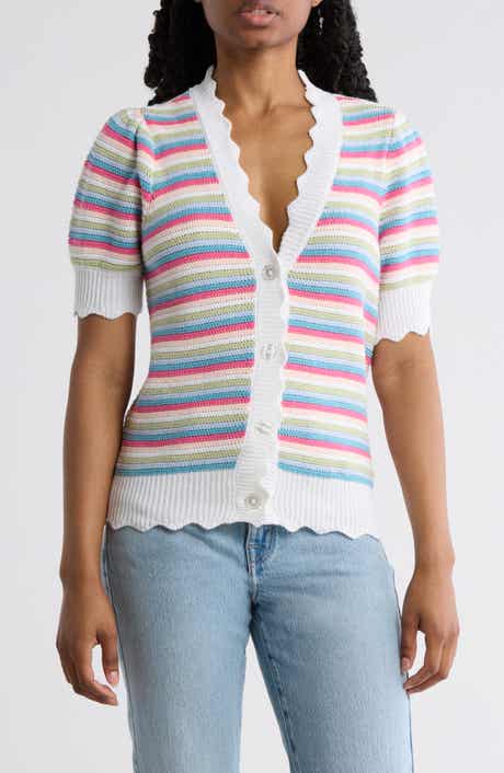 Design History Stripe Cardigan