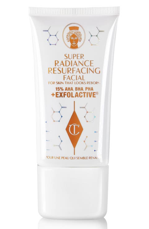 Super Radiance Resurfacing AHA + BHA + PHA Facial Exfoliating Mask