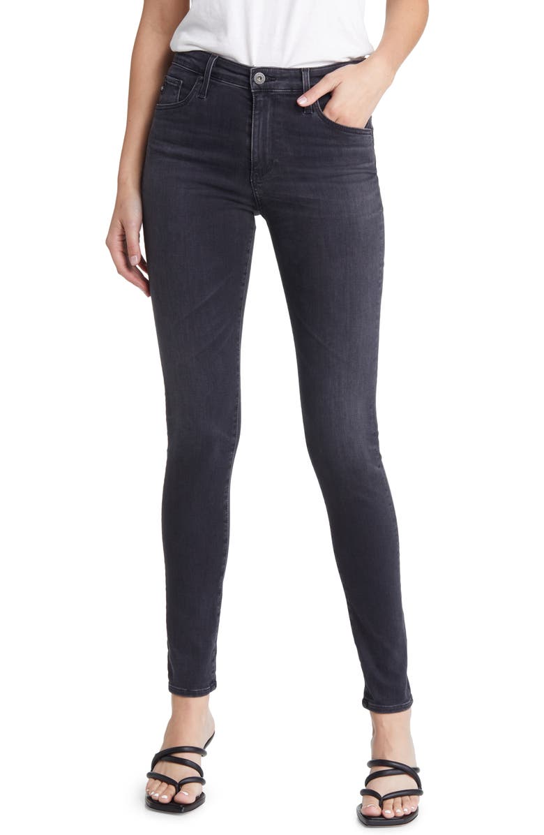 AG The Farrah High Waist Ankle Skinny Jeans, Main, color, Melodic