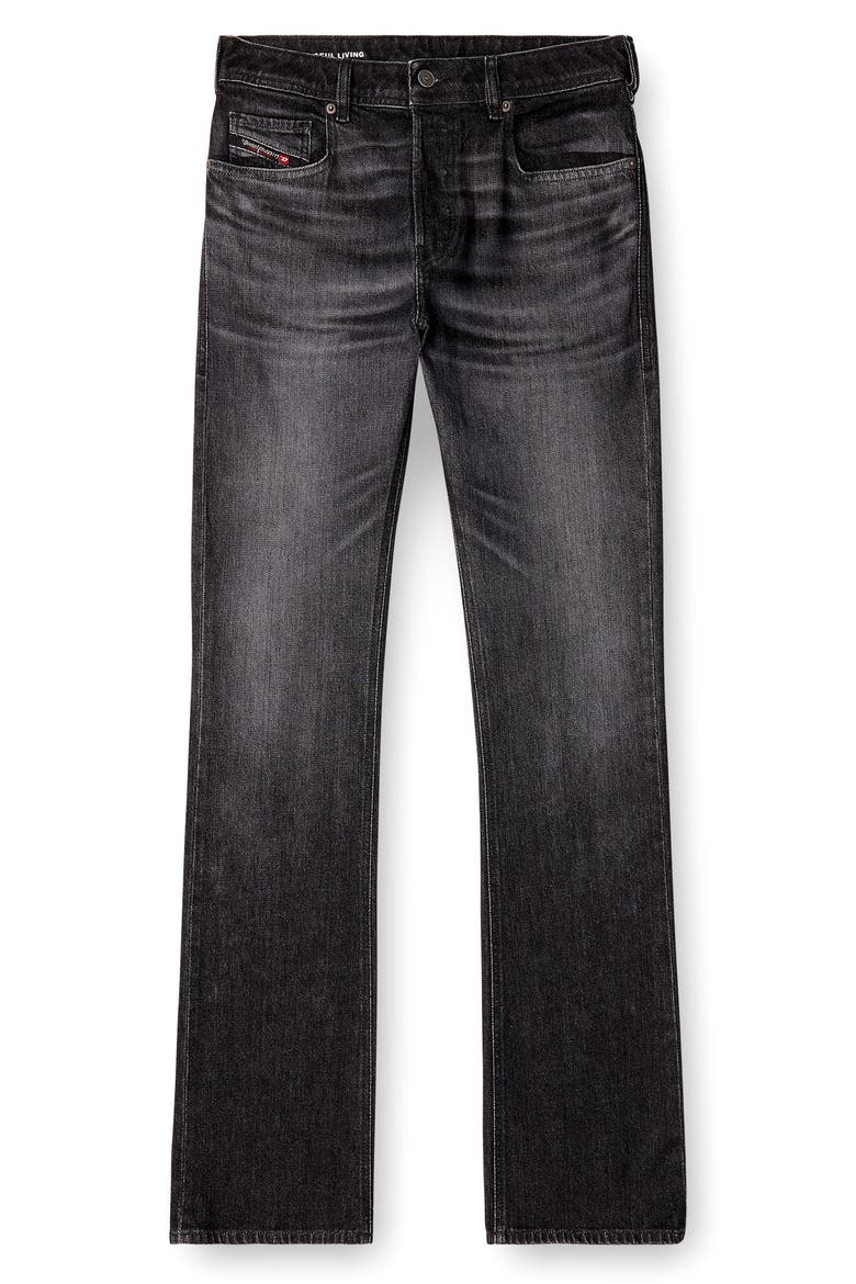 2007 Zatiny Bootcut Jeans, Alternate, color, BLACK/ DENIM