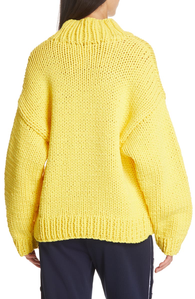 Tory Sport by Tory Burch Tory Sport Chunky Hand Knit Sweater, Alternate, color, 